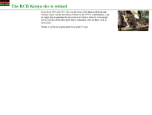 Tablet Screenshot of kenya.rcbowen.com